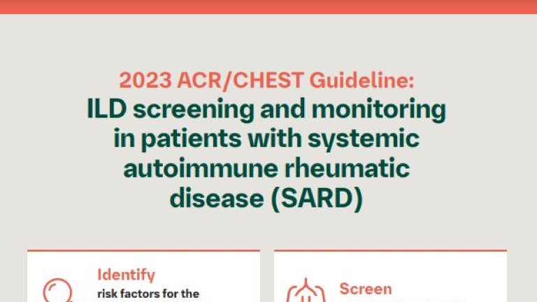 ACR ILD Guideline Brochure