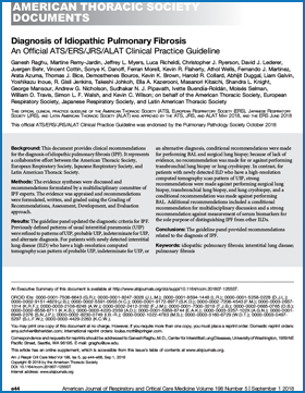 American Thoracic Society (ATS) Primer