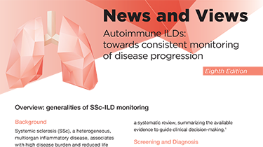 Autoimmune ILDs: Towards Consistent Monitoring of Disease Progression Downloadable Resource Thumbnail