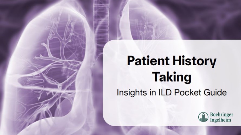 Patient Taking History Insights in ILD Pocket Guide Downloadable Resource Thumbnail