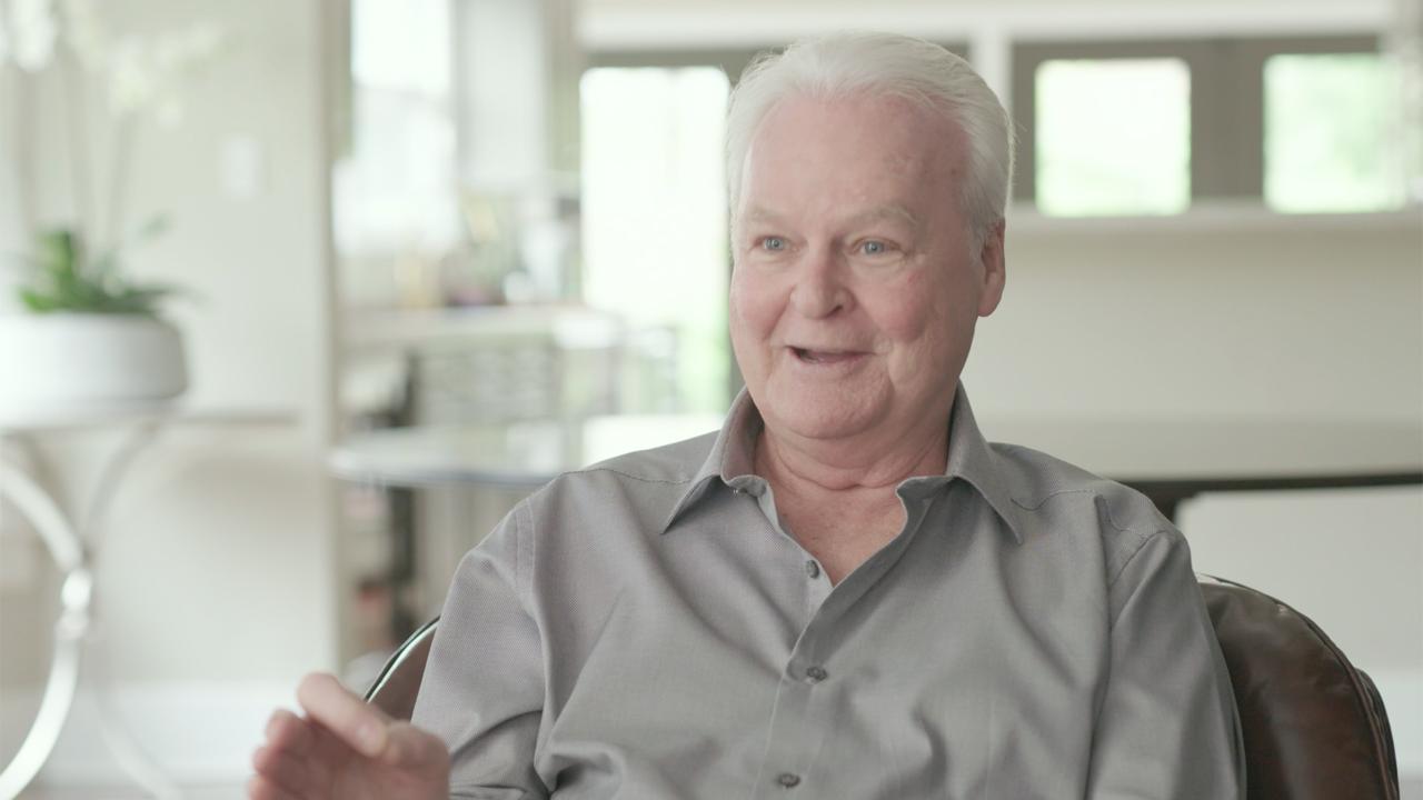 professor in an interview explaining how to address a patient's emotions