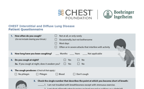 CHEST patient questionnaire